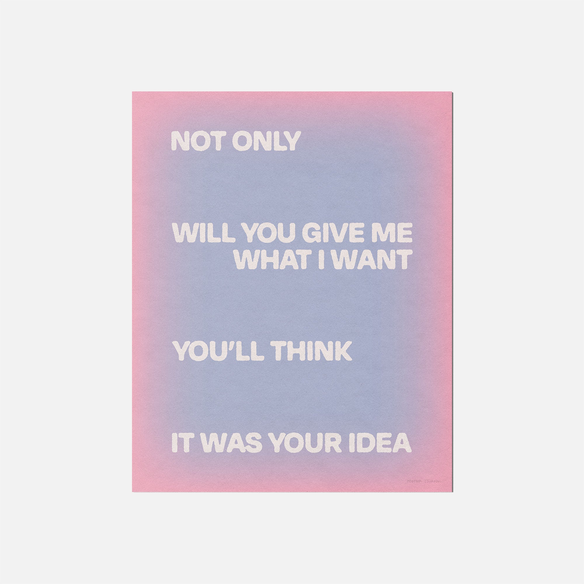 YOUR PRINT