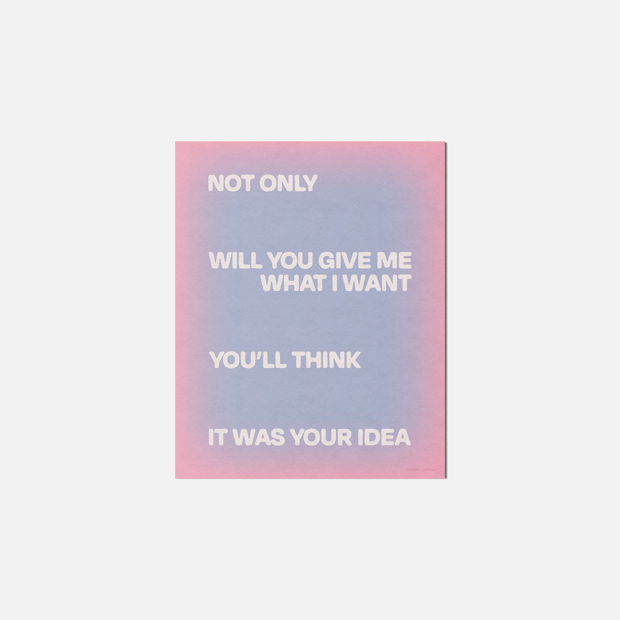 YOUR PRINT