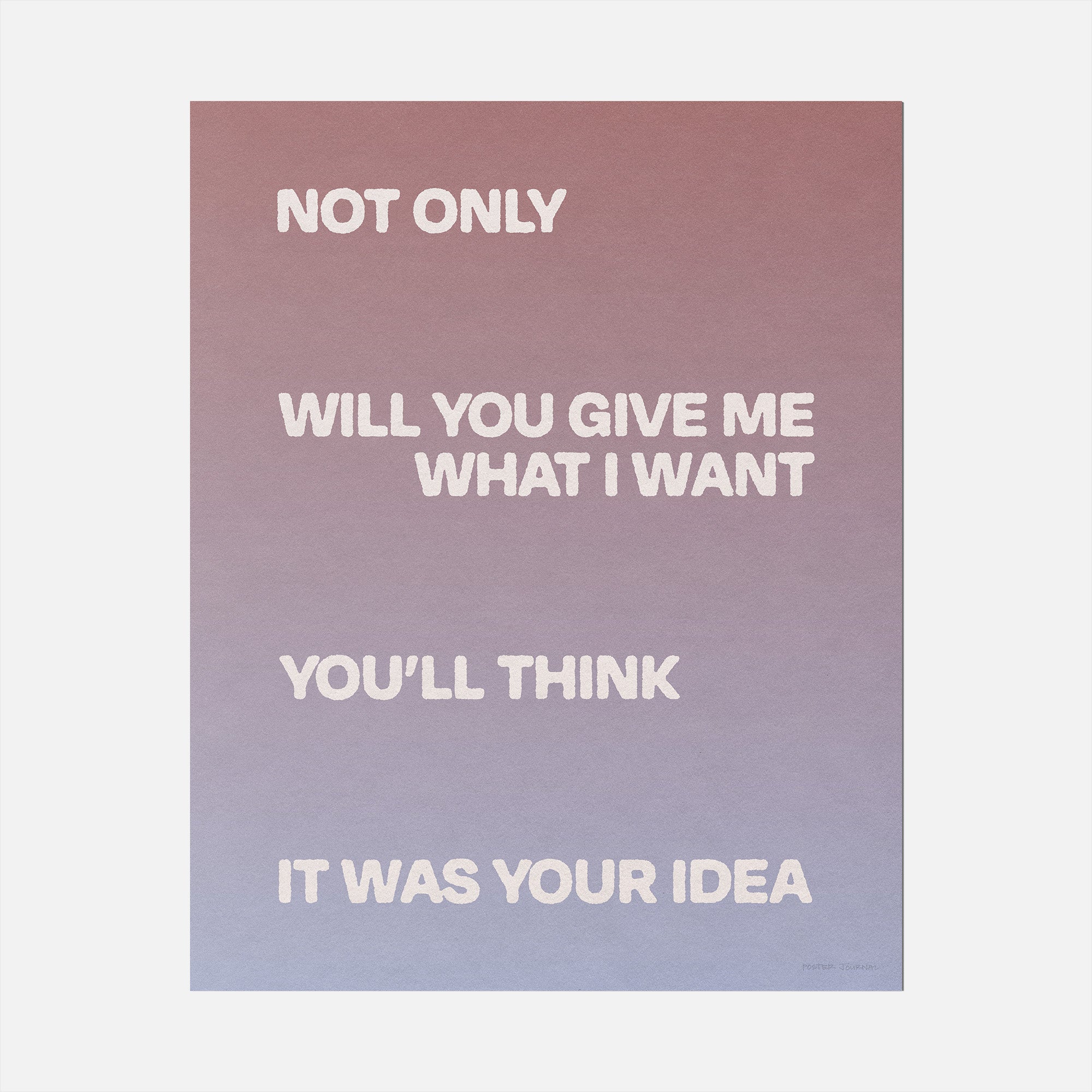 YOUR PRINT