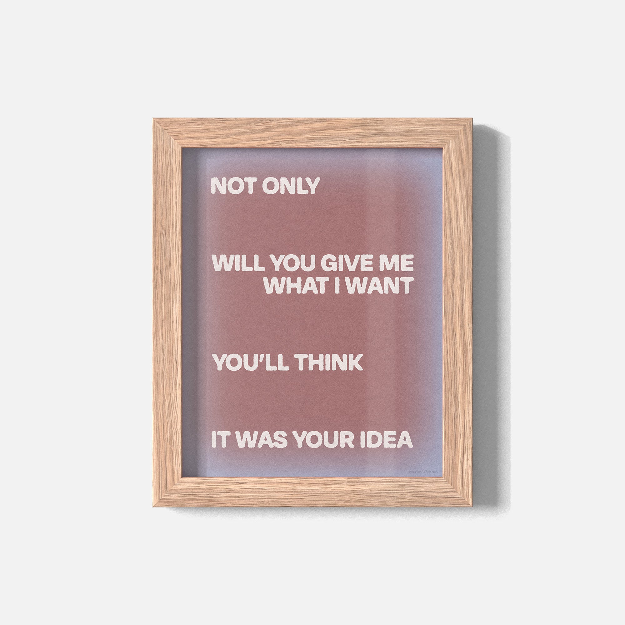 YOUR PRINT