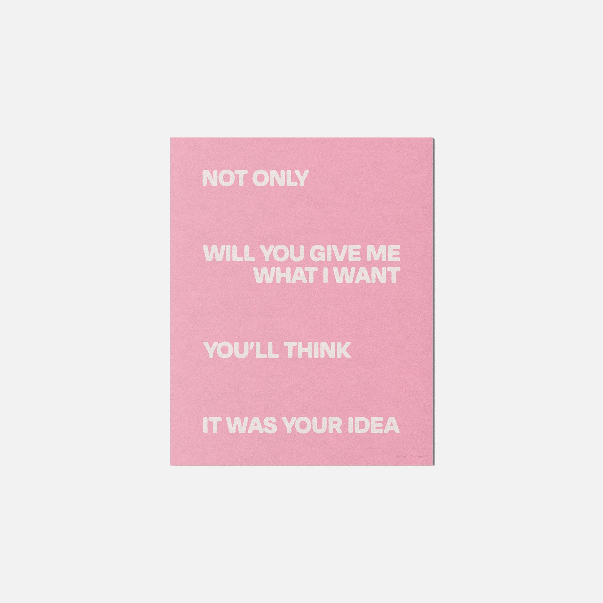 YOUR PRINT