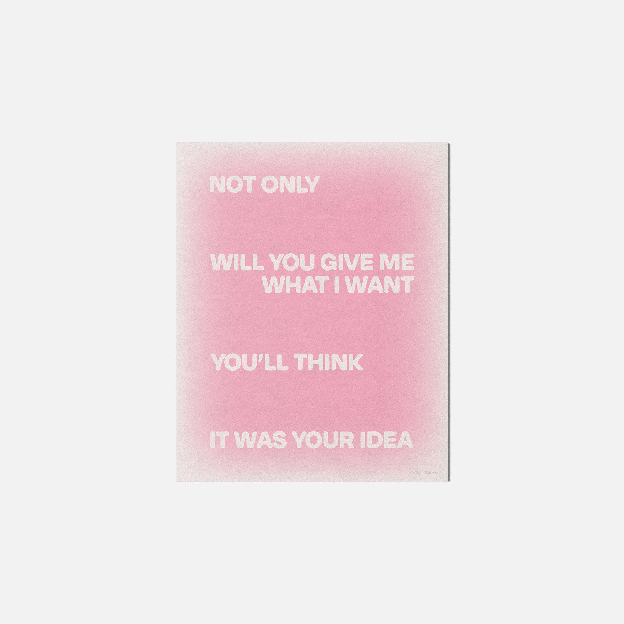 YOUR PRINT