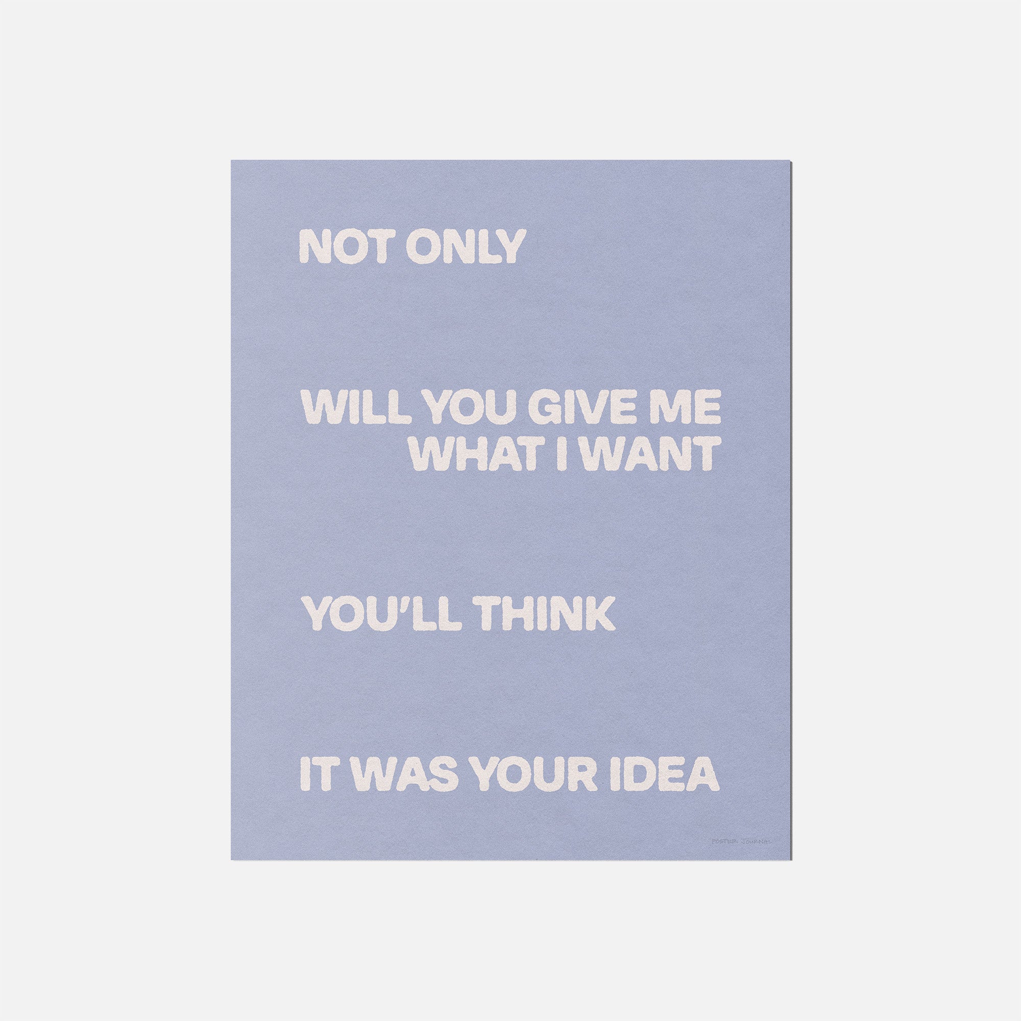 YOUR PRINT