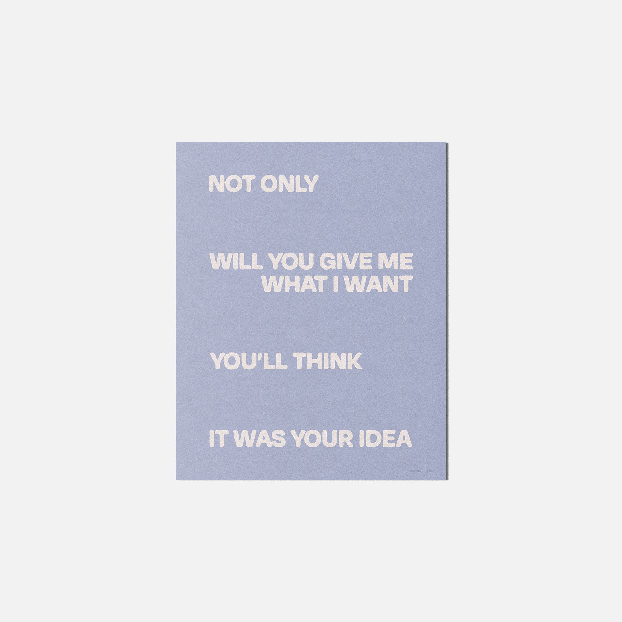 YOUR PRINT