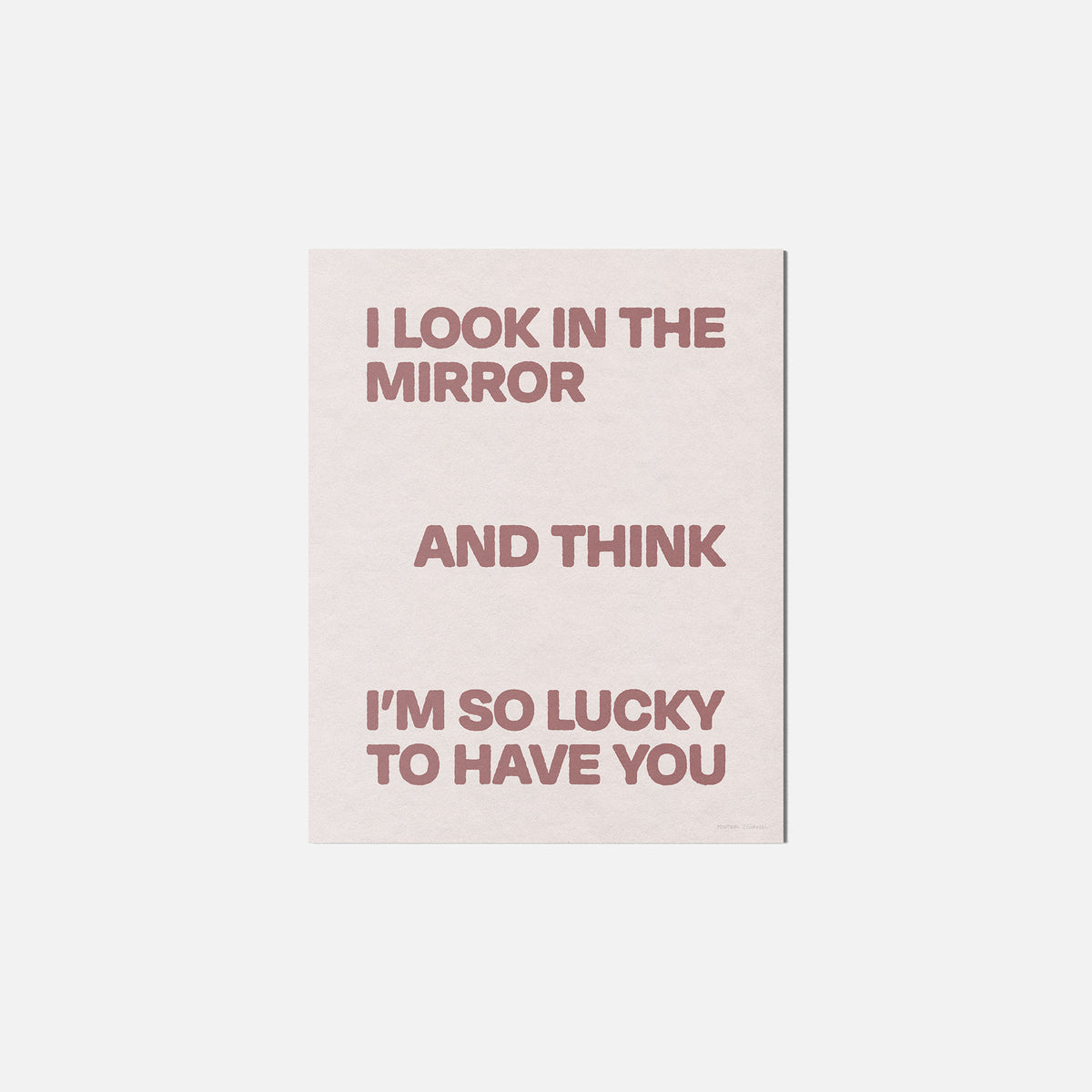 YOU PRINT