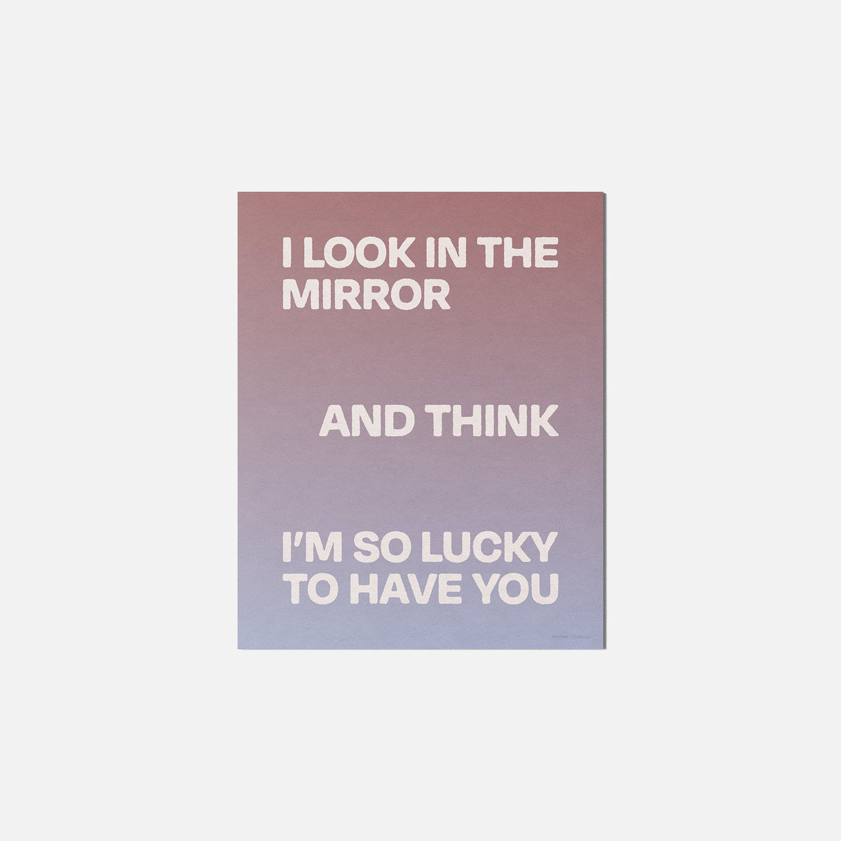 YOU PRINT