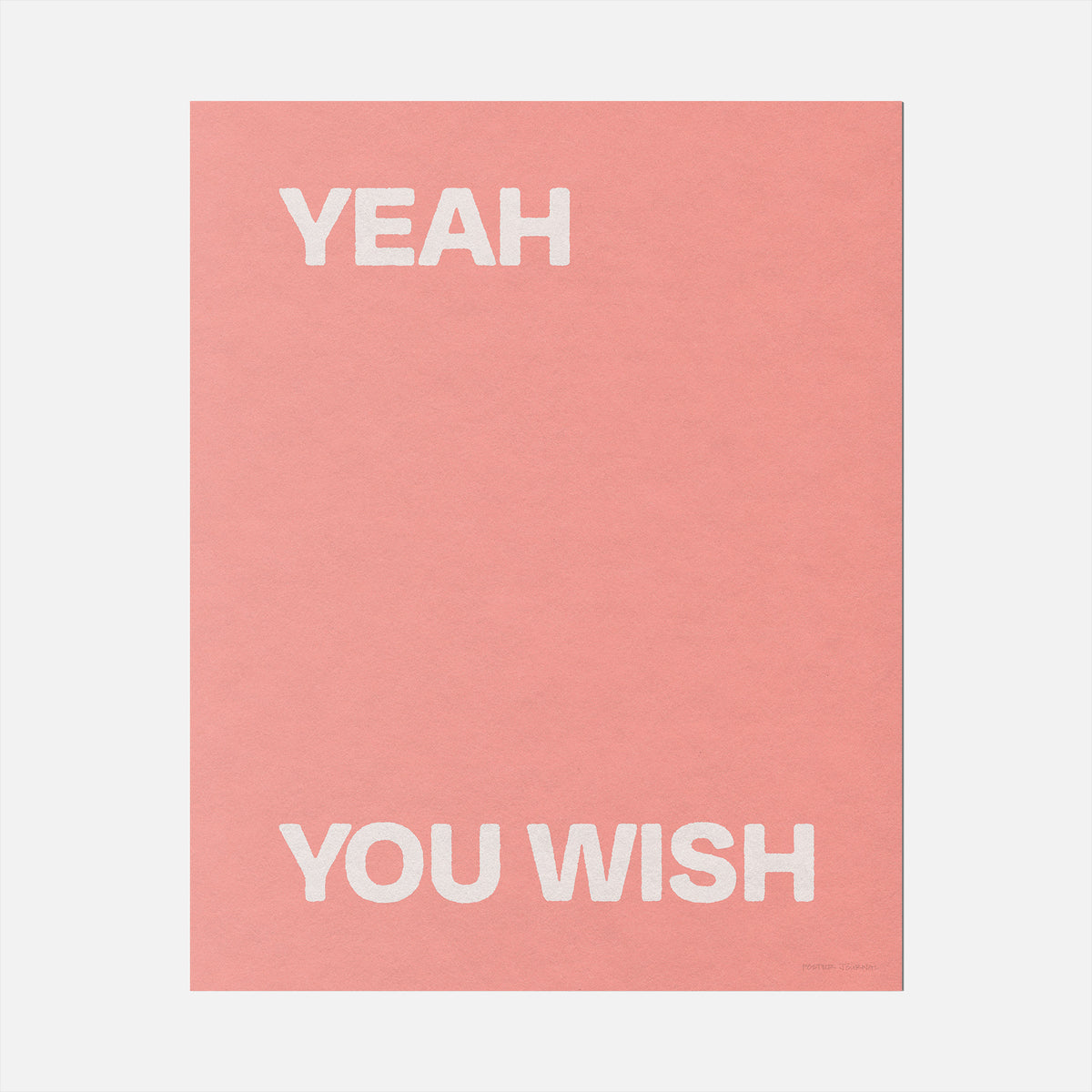 YOU WISH PRINT