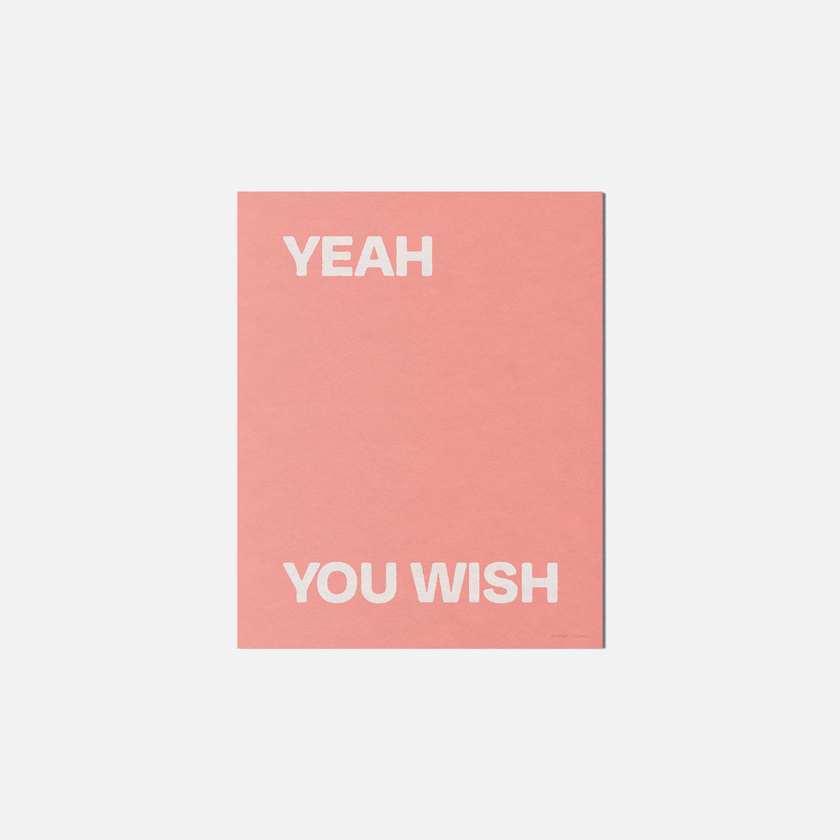 YOU WISH PRINT
