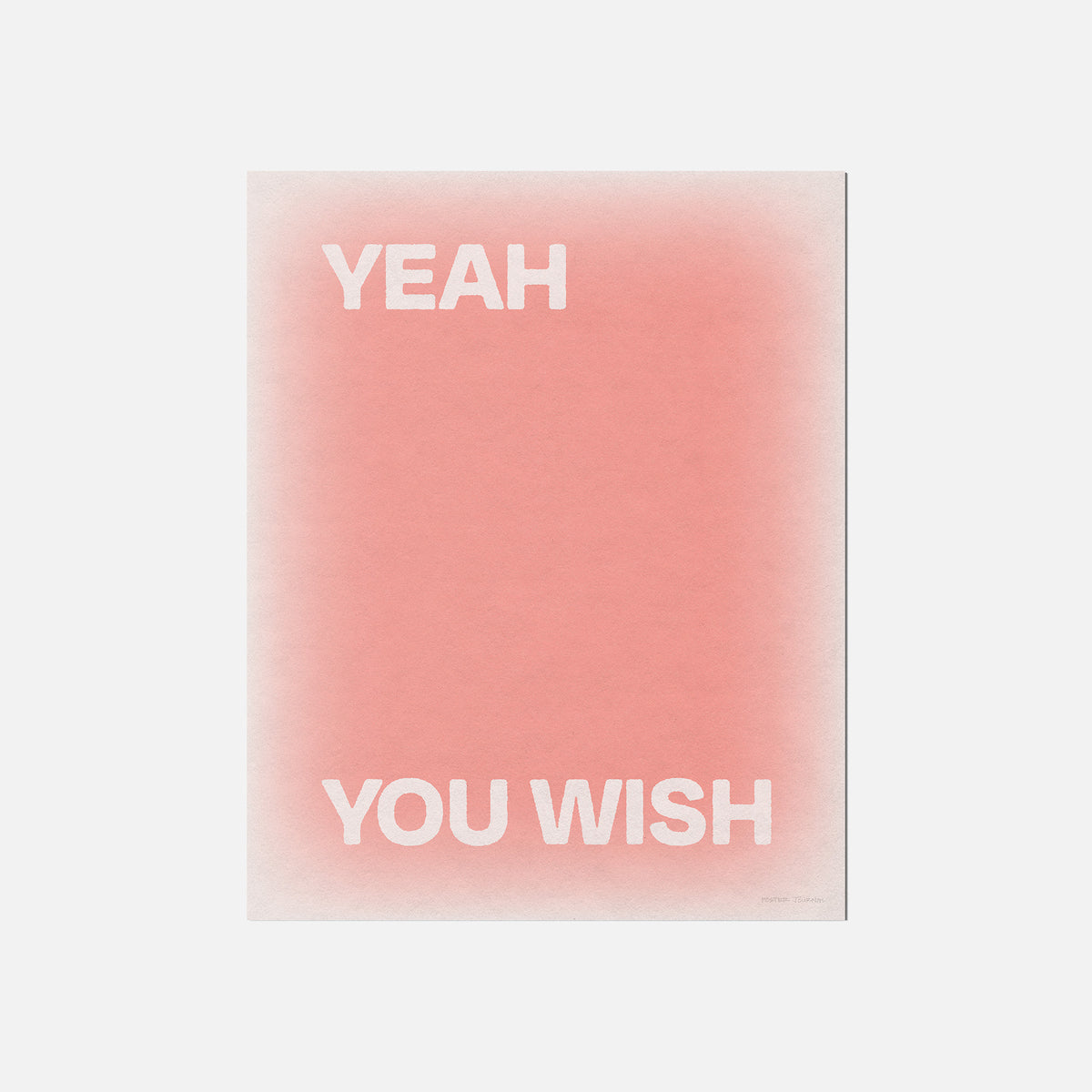 YOU WISH PRINT