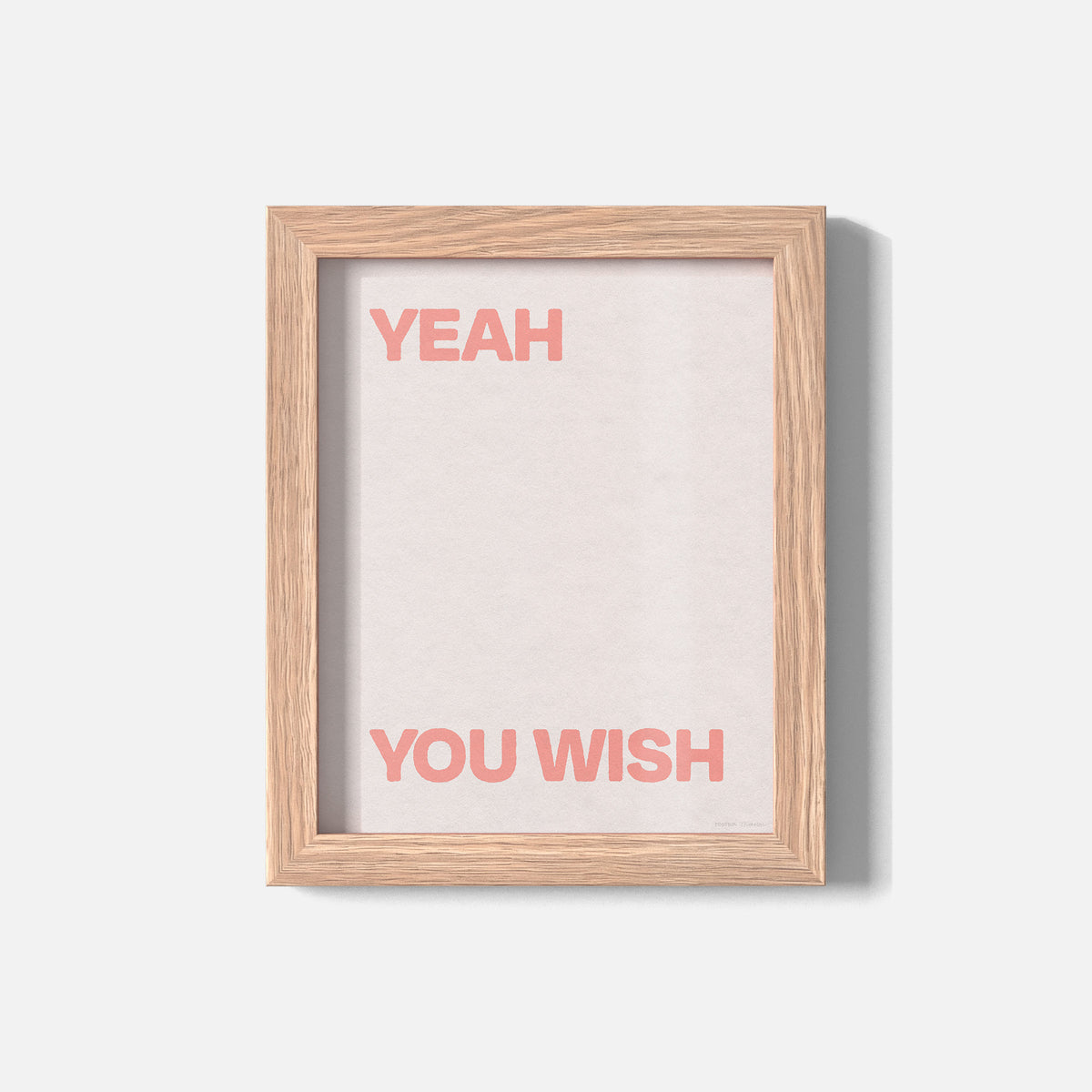 YOU WISH PRINT