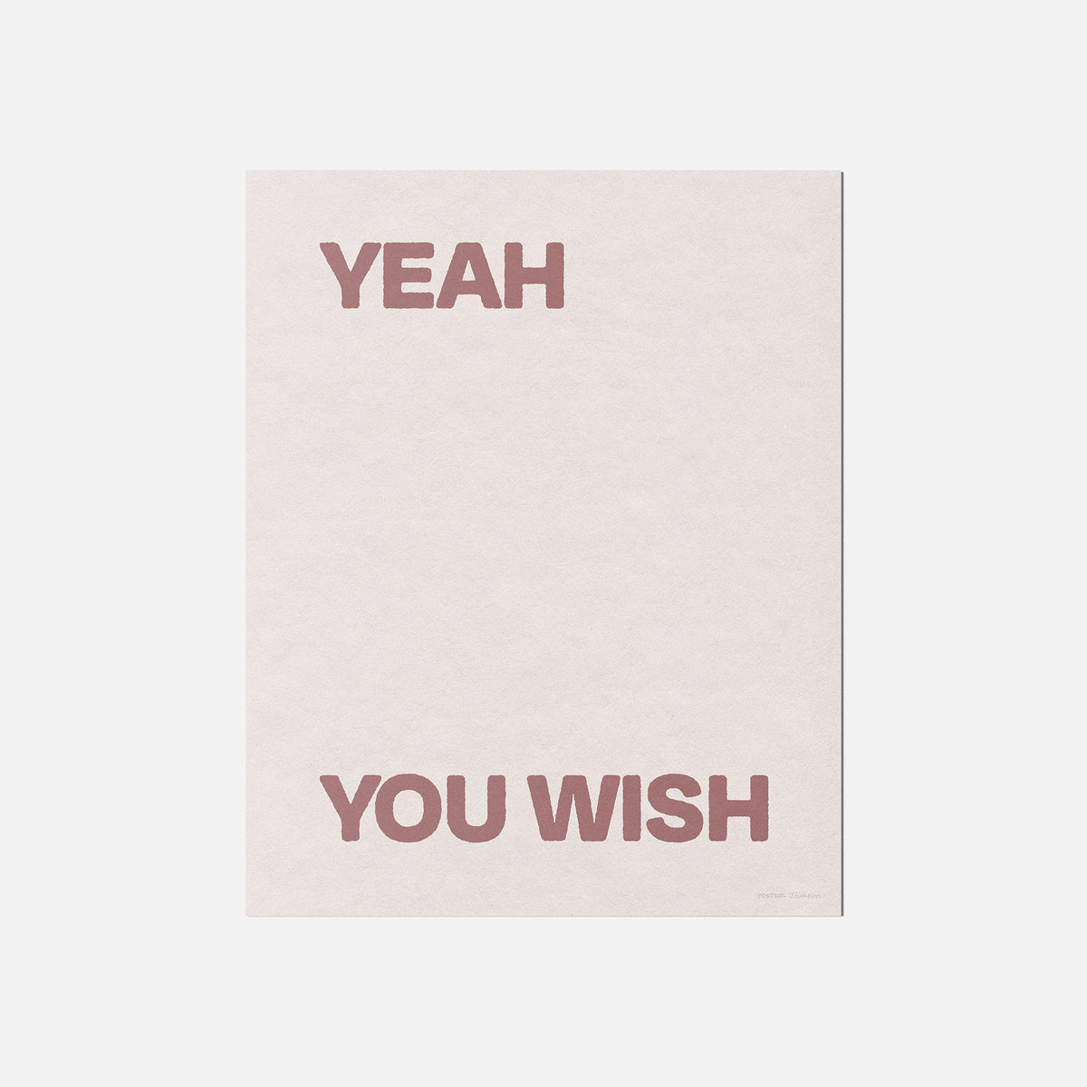 YOU WISH PRINT