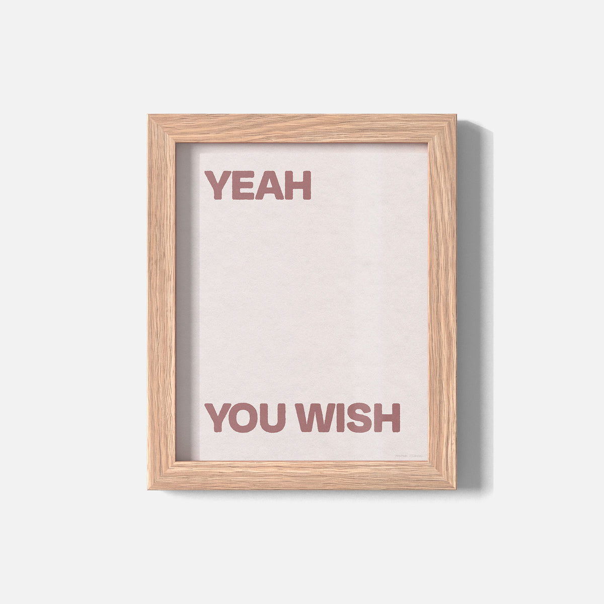 YOU WISH PRINT