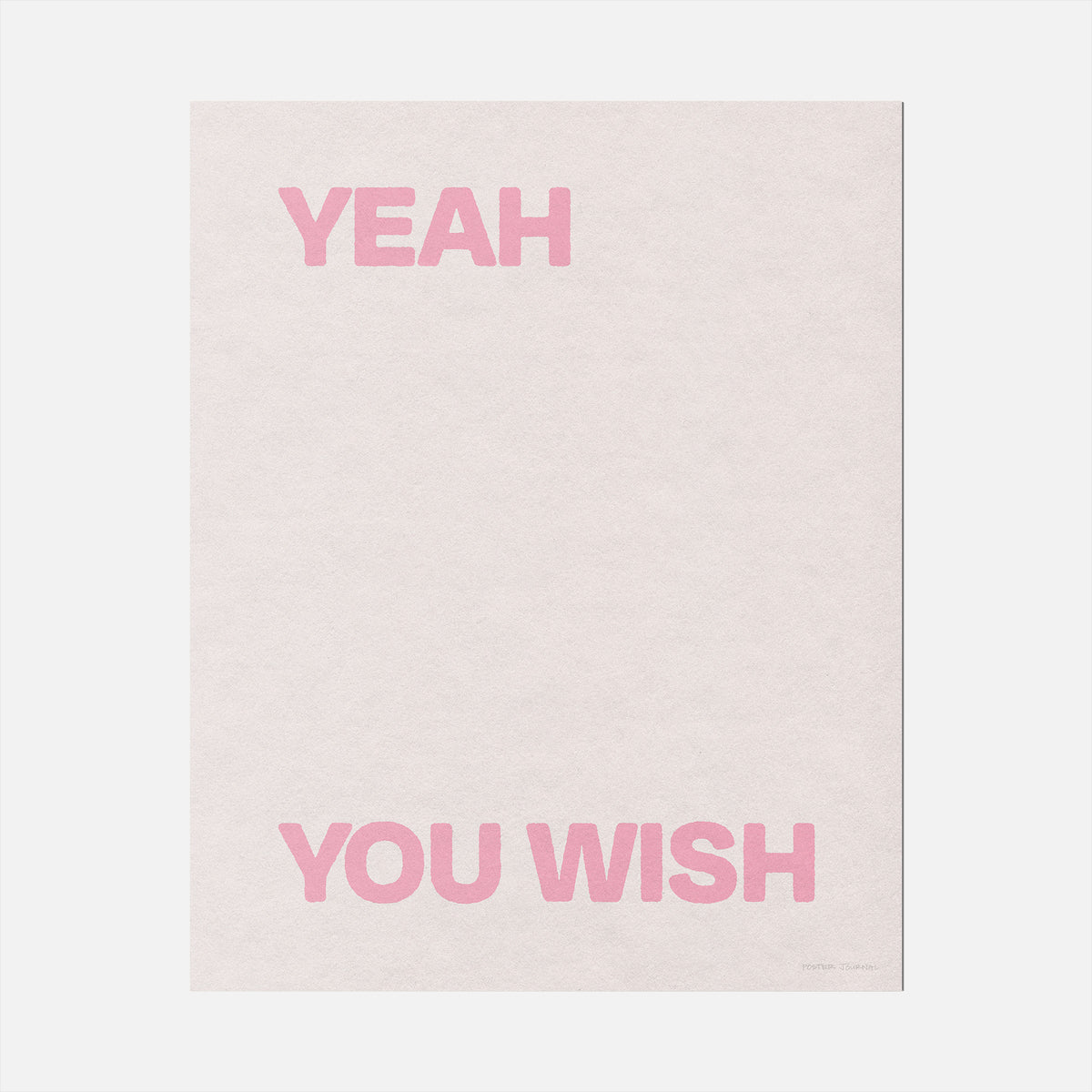 YOU WISH PRINT
