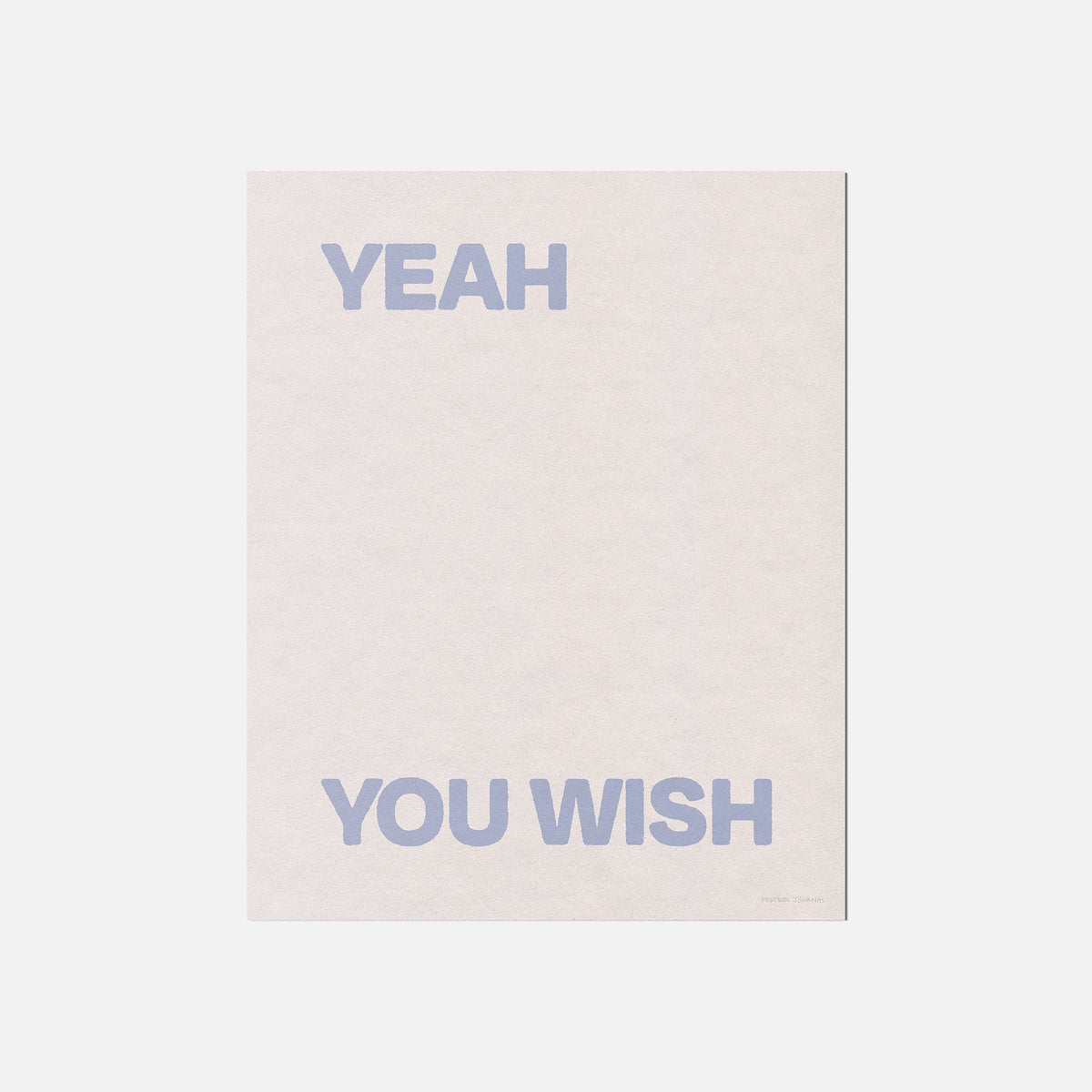 YOU WISH PRINT