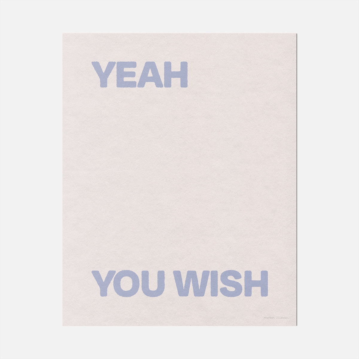 YOU WISH PRINT