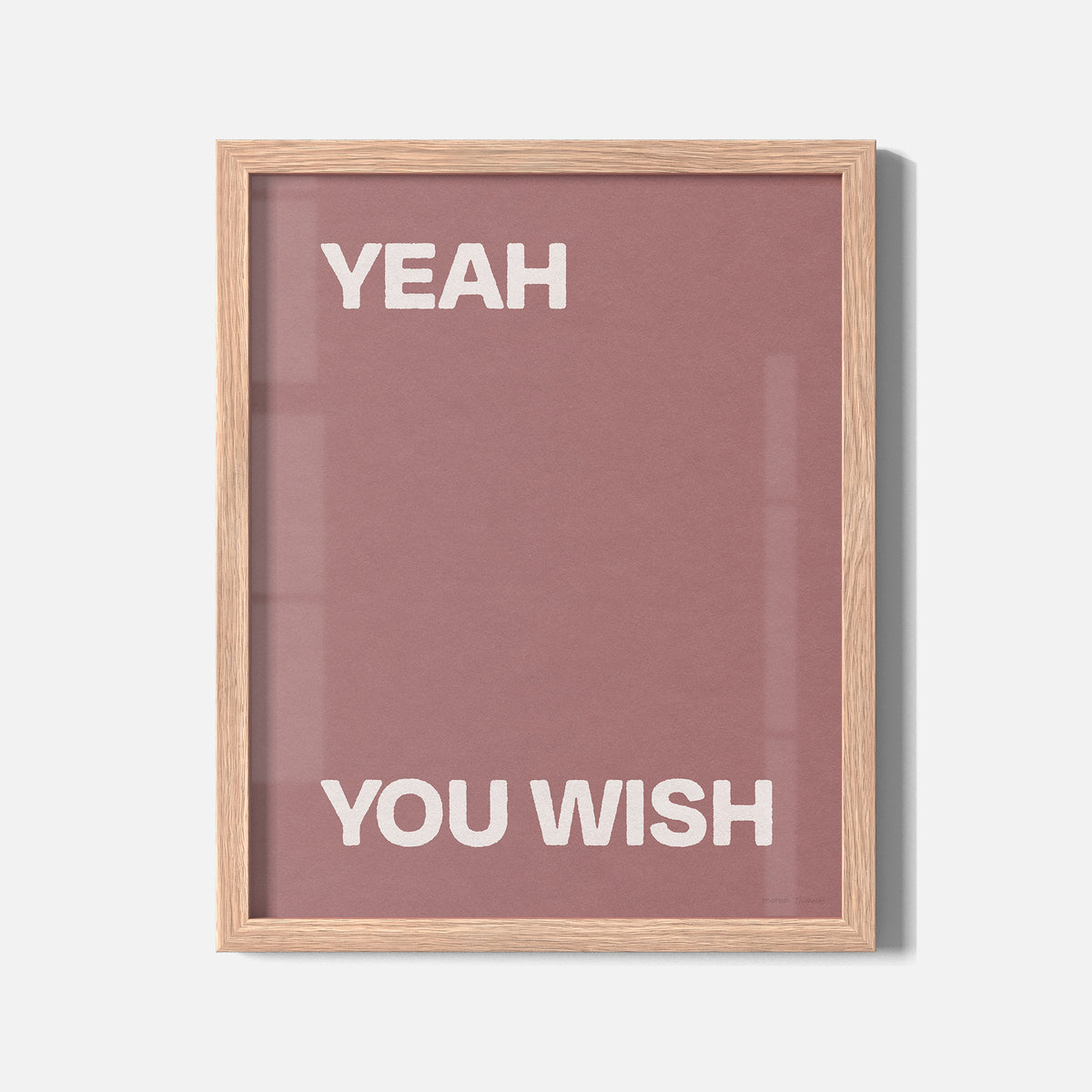 YOU WISH PRINT