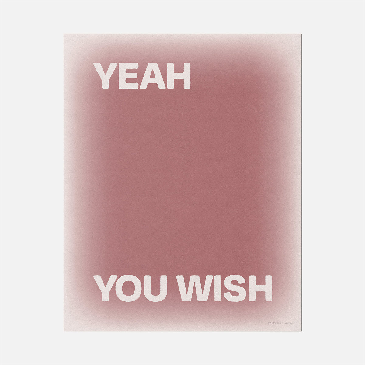 YOU WISH PRINT