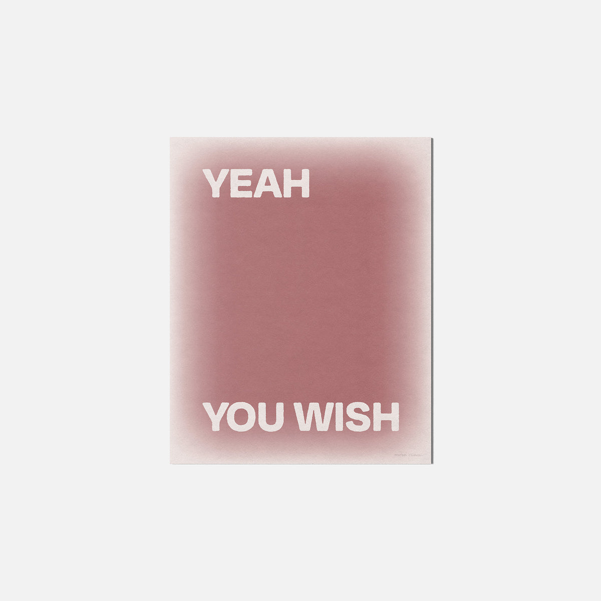 YOU WISH PRINT