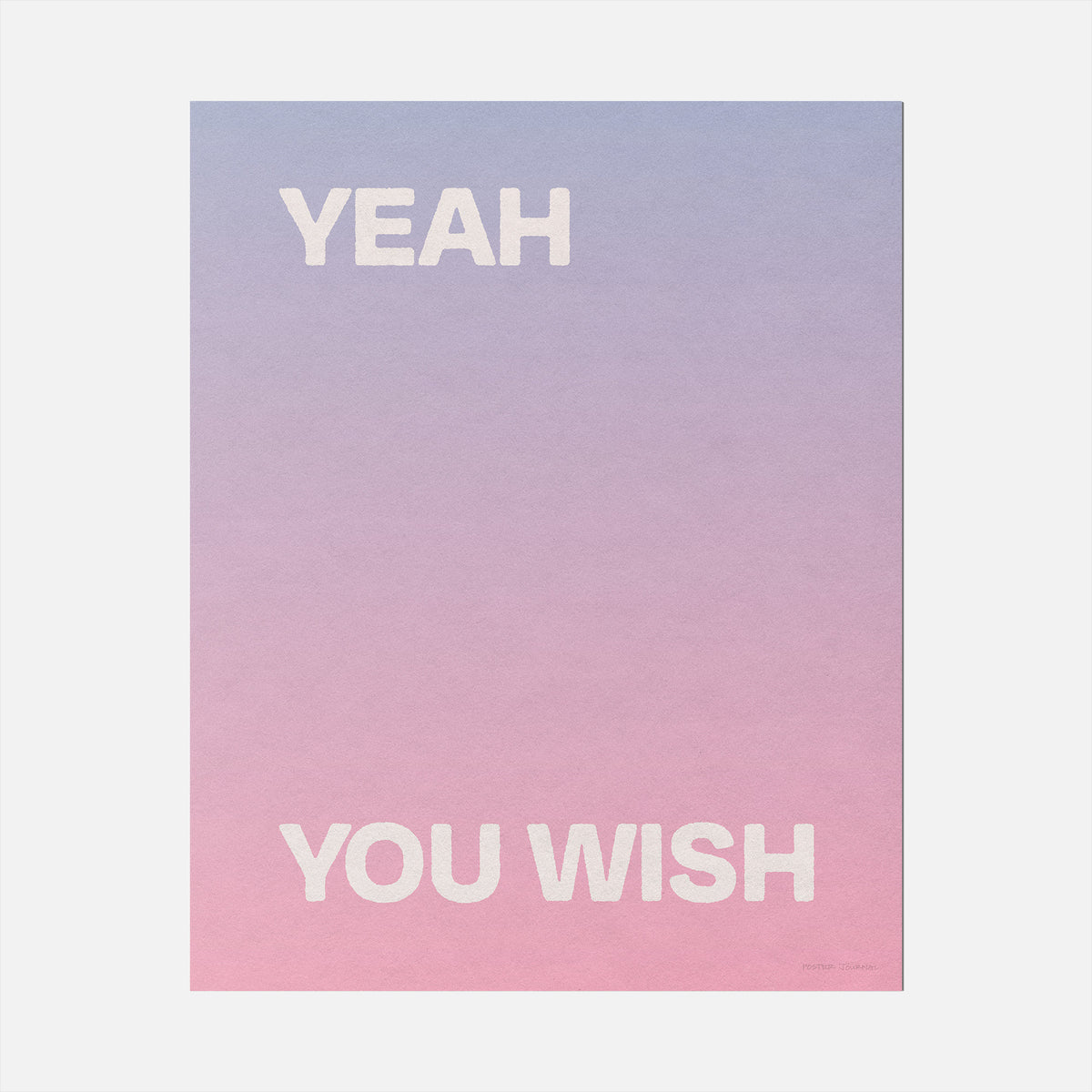 YOU WISH PRINT