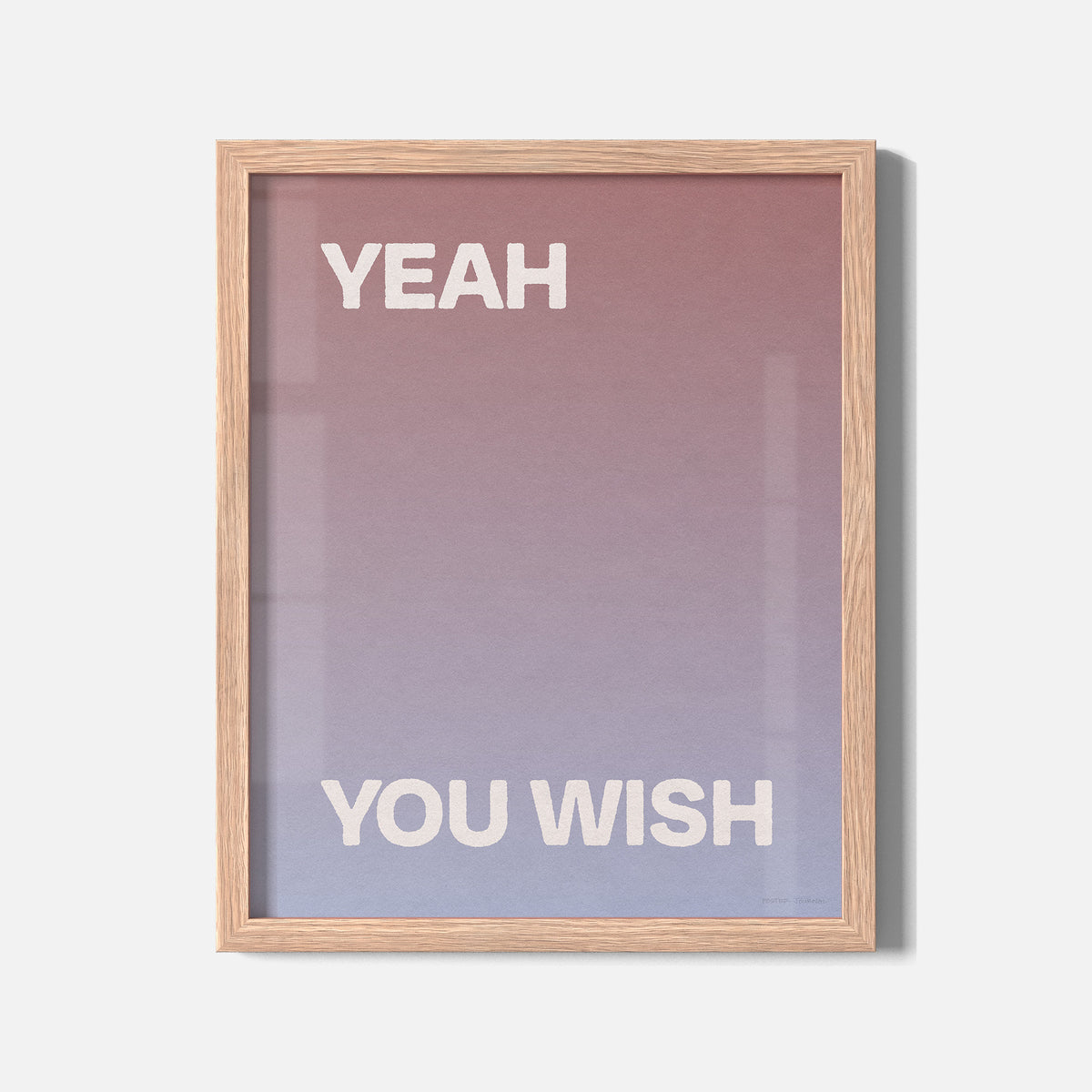 YOU WISH PRINT