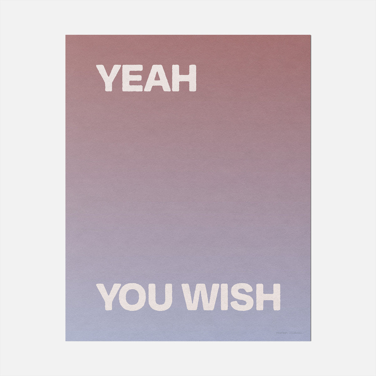 YOU WISH PRINT