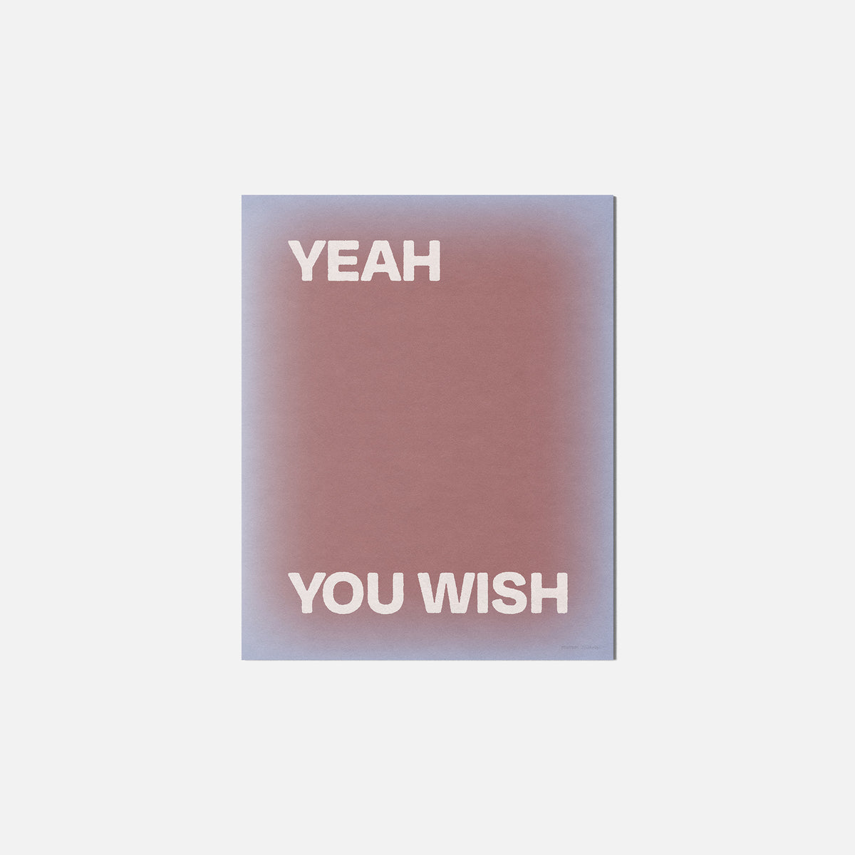 YOU WISH PRINT