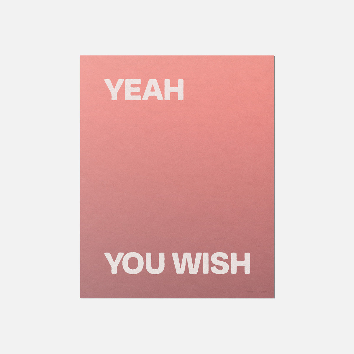 YOU WISH PRINT