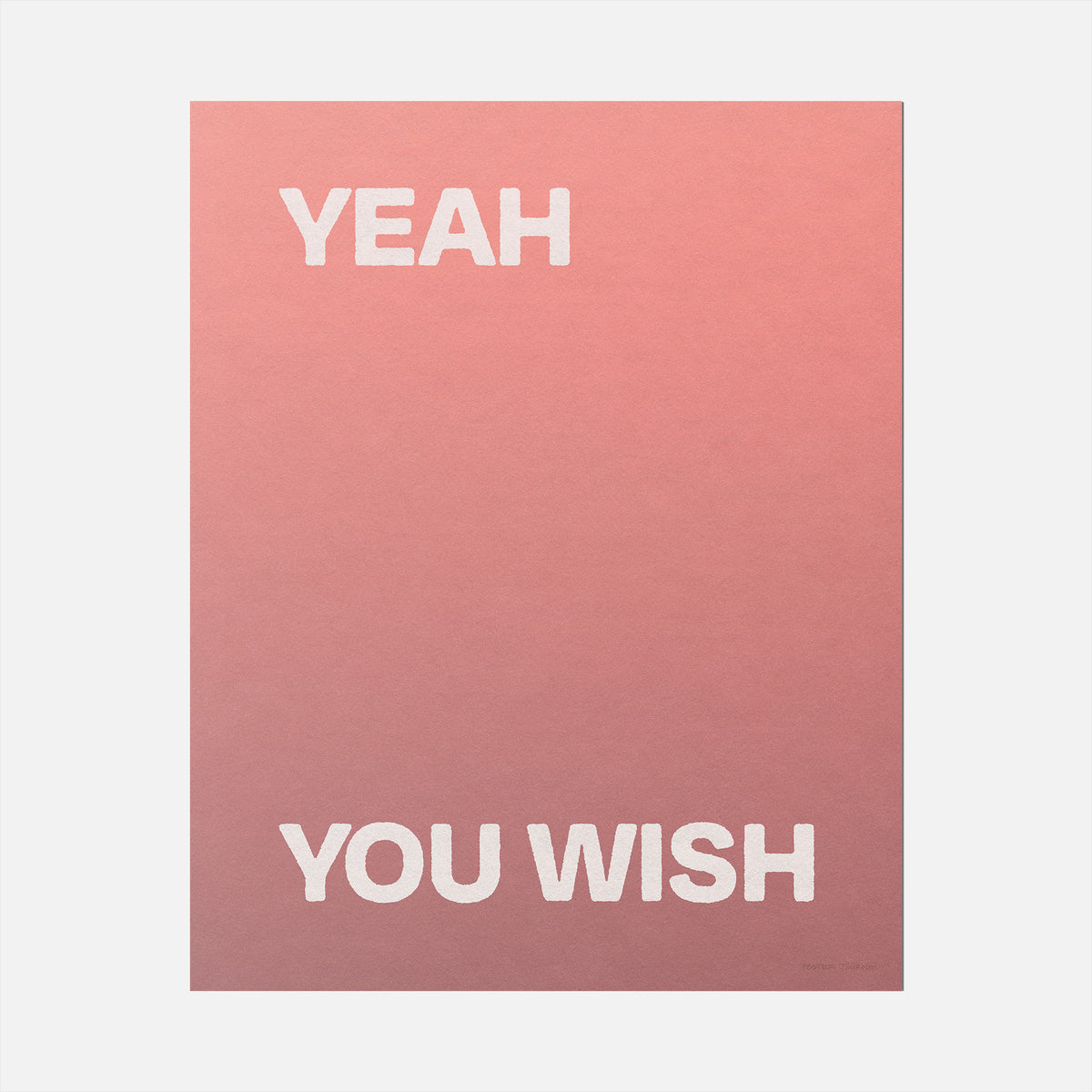 YOU WISH PRINT