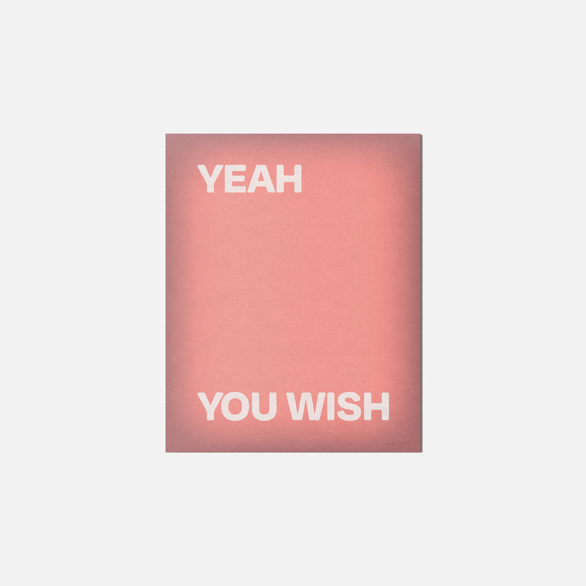 YOU WISH PRINT