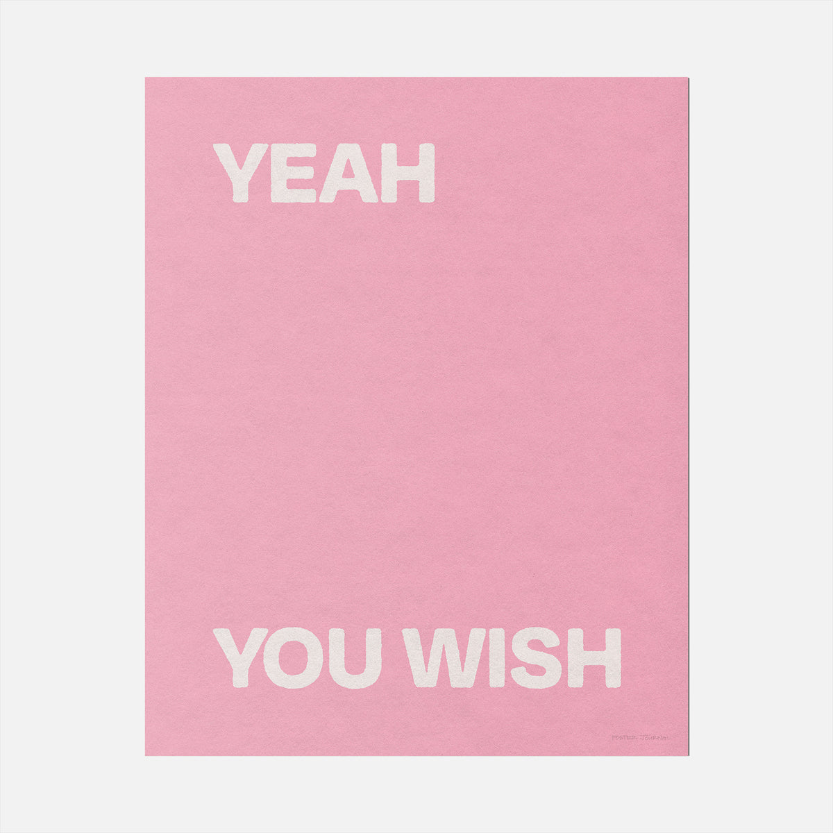 YOU WISH PRINT