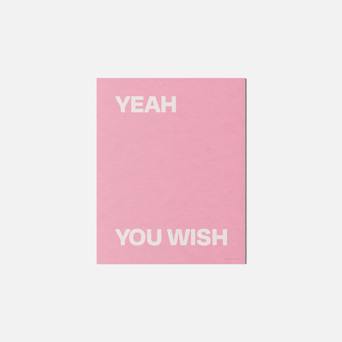 YOU WISH PRINT