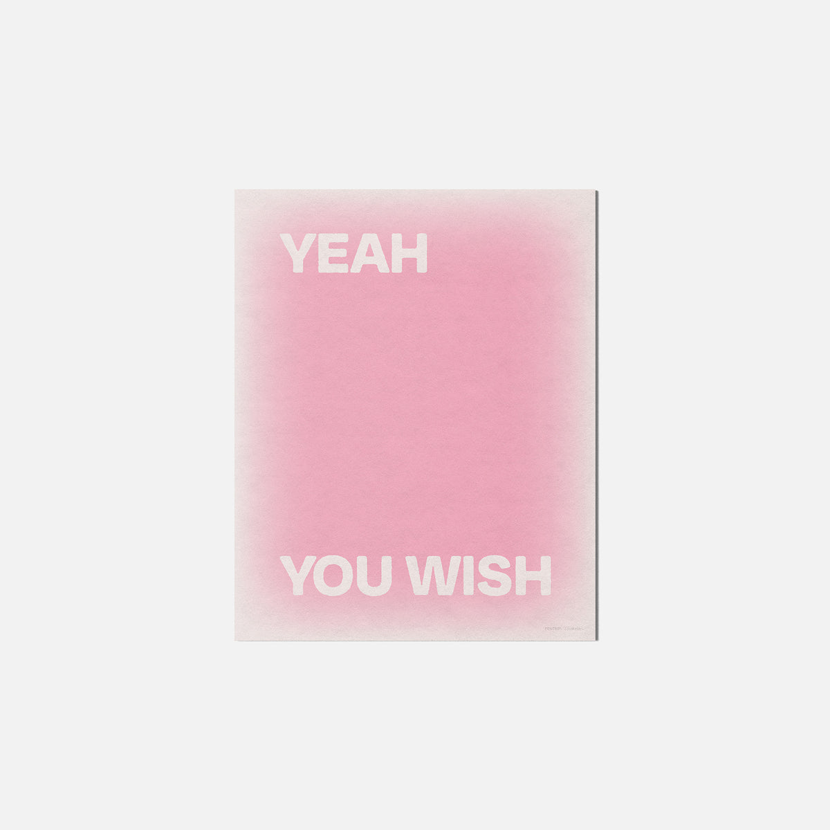 YOU WISH PRINT