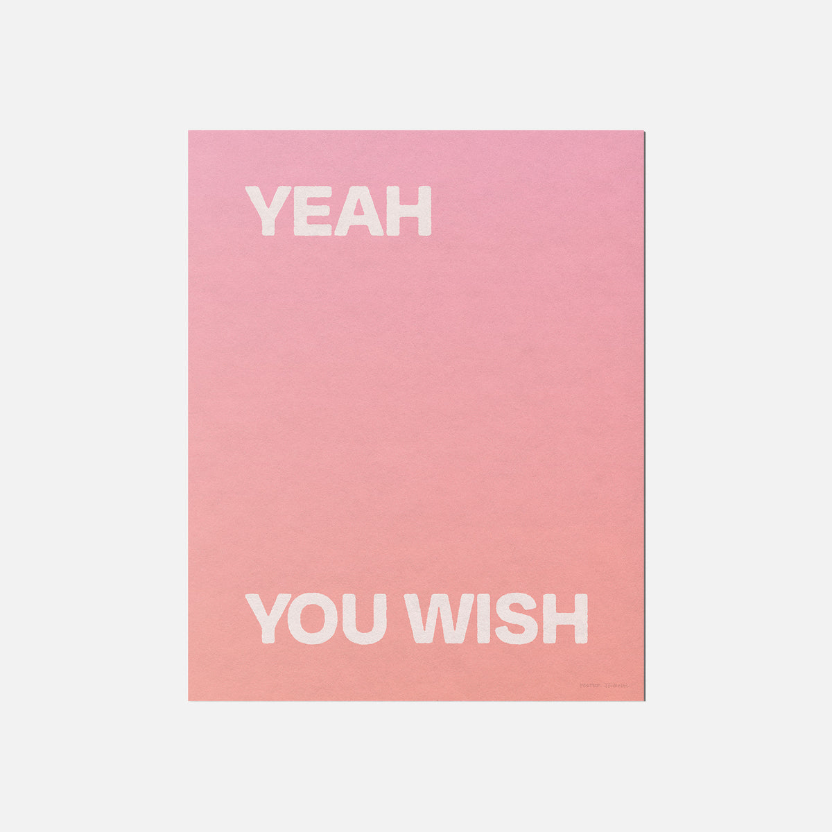 YOU WISH PRINT