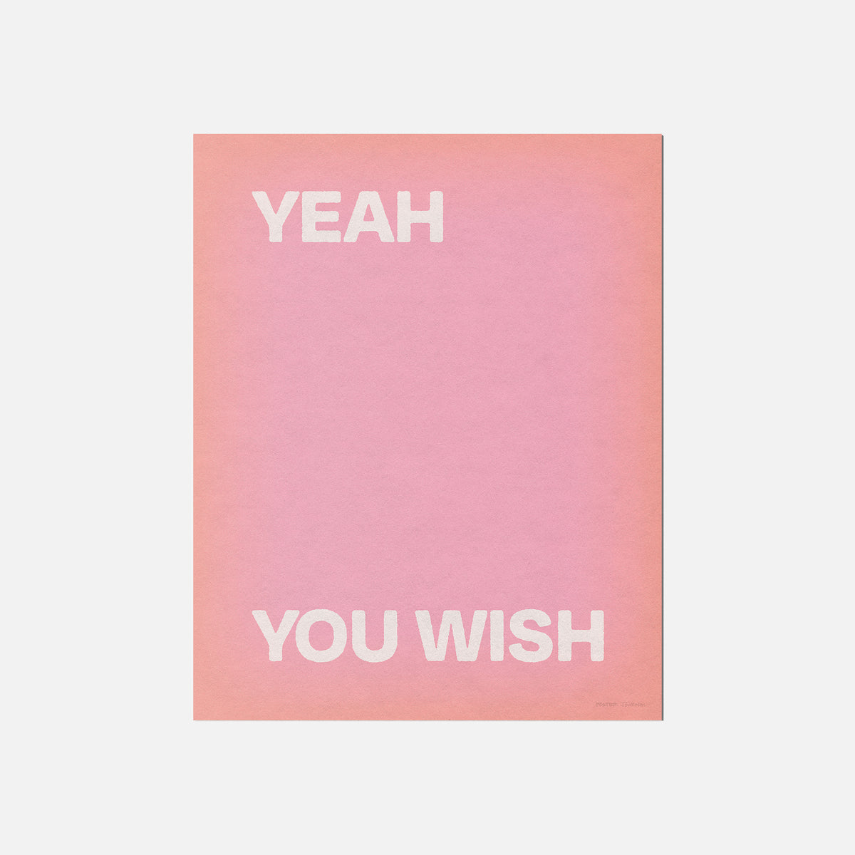 YOU WISH PRINT