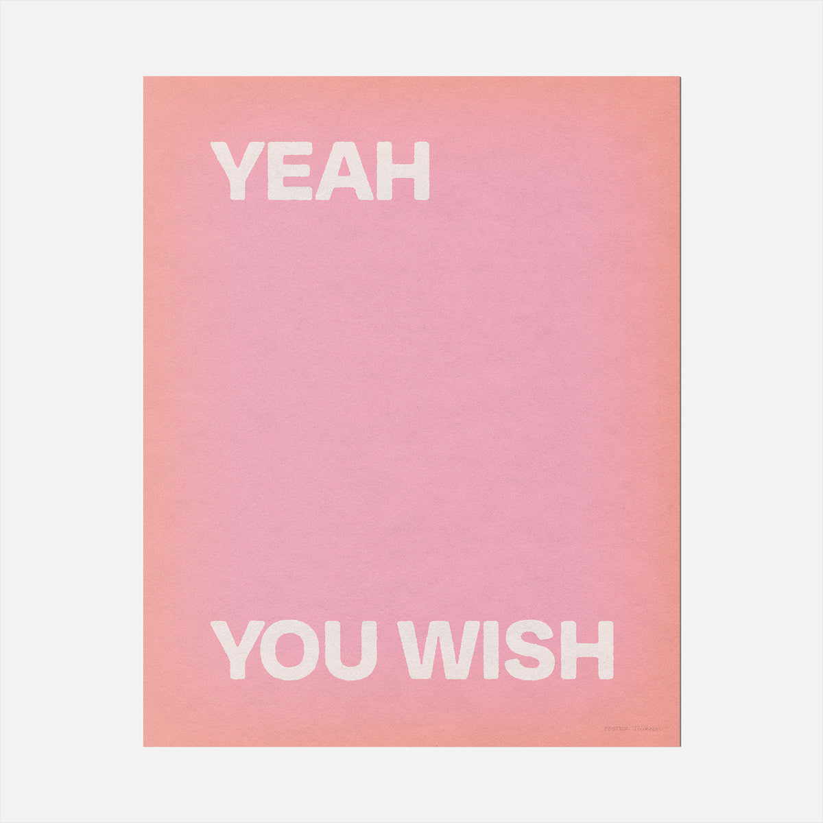 YOU WISH PRINT