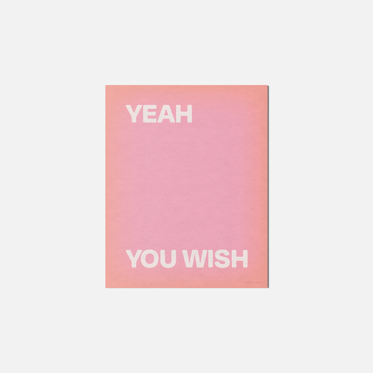YOU WISH PRINT